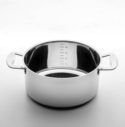 Casseruola fonda con coperchio Glamour