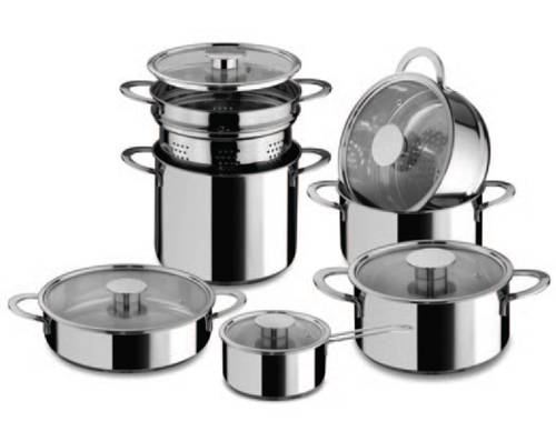 Gourmet-Kochgeschirr - 12-teiliges Set