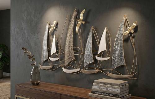 Dekorative Platte Vela light