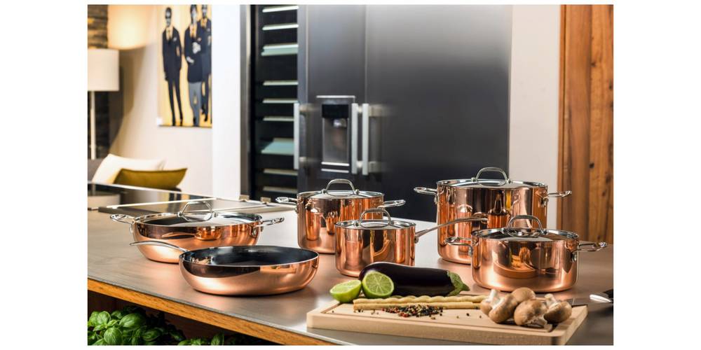 Tuscany trilamine pots and pans