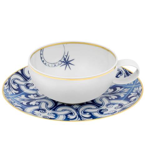 Transatlantic tea set of 4 cups